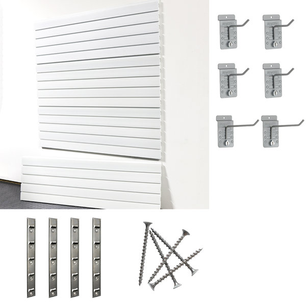 StoreWALL 18 Piece Slatwall Accessory Kit Wayfair